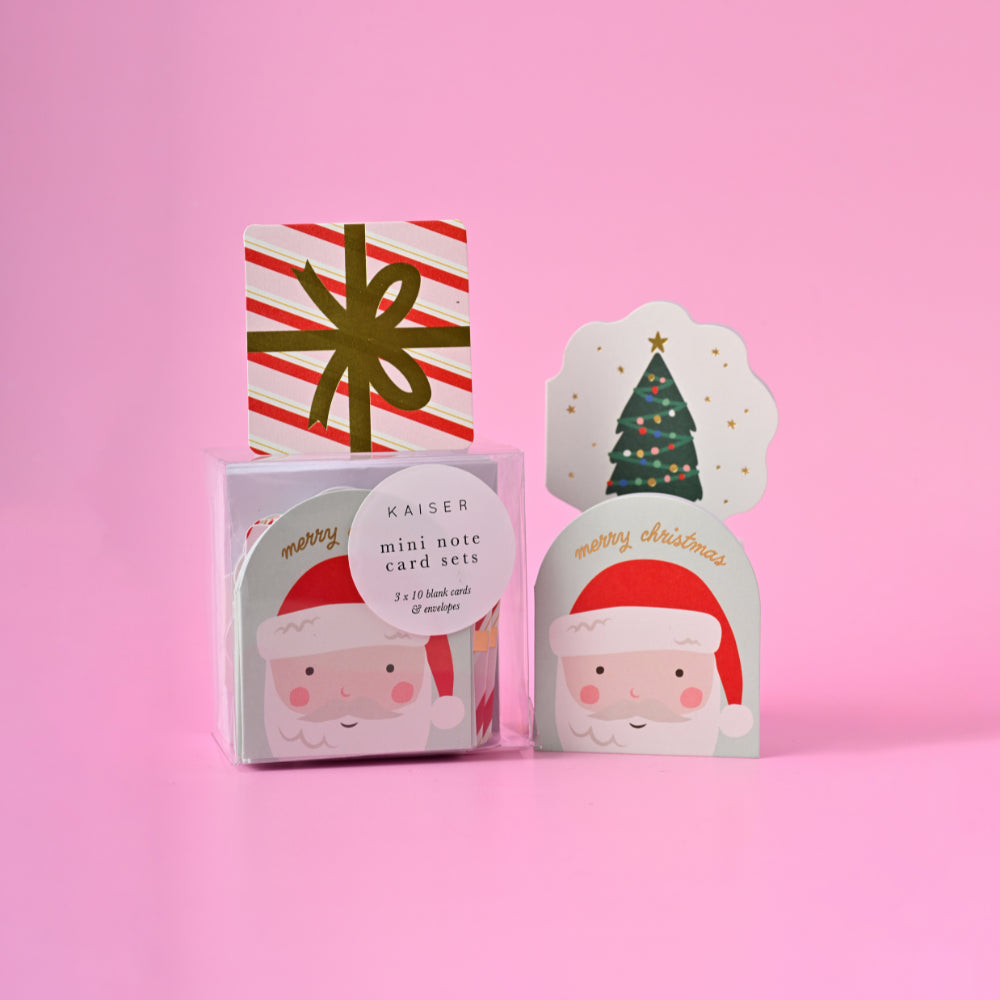 Mini Christmas Notecard Set - Be Merry